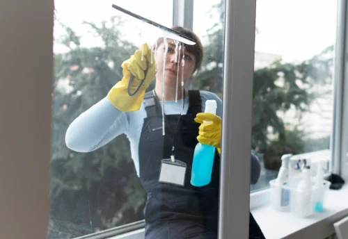 Nettoyage de vitres intérieures et extérieures à Savas